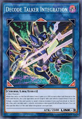 Decode Talker Integration MAMO-016, carta de Yu-Gi-Oh! de Magnificent Monsters