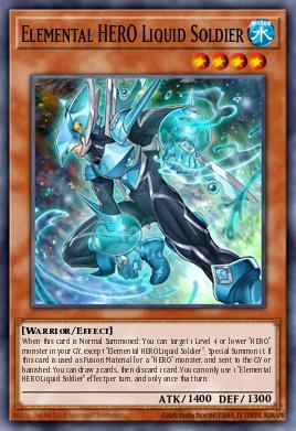 HÉROE Elemental Soldado Líquido MAMO-047