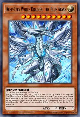 Deep-Eyes White Dragon, the Blue Abyss MAMS-002