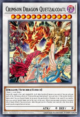 Crimson Dragon Quetzalcoatl MAMS-007