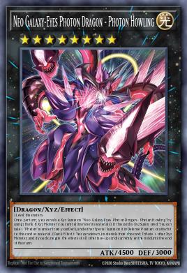 Neo Galaxy-Eyes Photon Dragon - Photon Howling MAMS-010