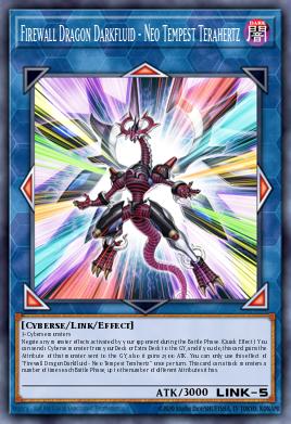 Dragón Cortafuego Fluido Oscuro - Terahertz Neo Tempestad MAZE-028