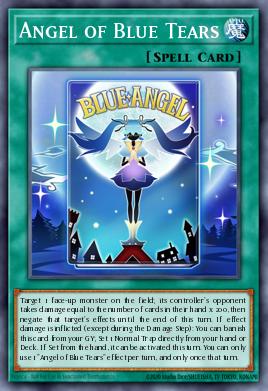 Ángel de Lágrimas Azules MAZE-029