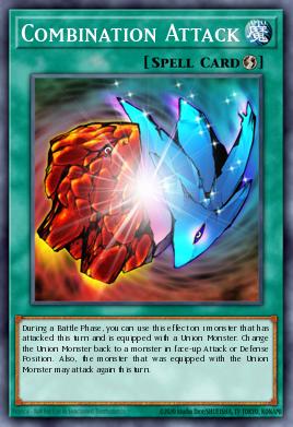 Ataque Combinado MFC-030, carta de Yu-Gi-Oh! de Magician's Force