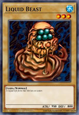Bestia Líquida MRL-023, carta de Yu-Gi-Oh! de Magic Ruler