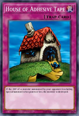 Casa de Cinta Adhesiva MRL-064, carta de Yu-Gi-Oh! de Magic Ruler