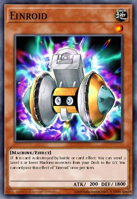 Einroid MZMU-046, carta de Yu-Gi-Oh! de Maze of Muertos