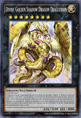 Dragón Sombra Dragluxión Divino Dorado MZTM-014