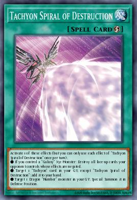 Espiral de Destrucción Taquiónica MZTM-015