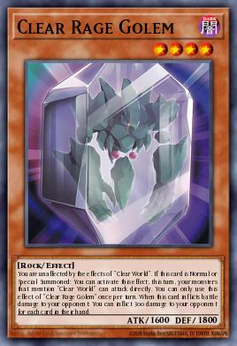 Gólem Furioso Transparente MZTM-038