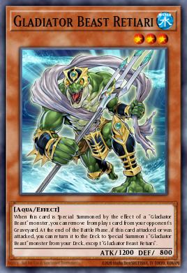 Bestia Gladiador Retiari MZTM-070