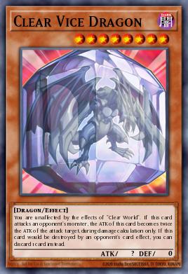 Dragón Tenaza Transparente MZTM-071