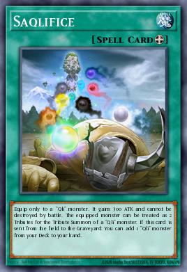Saqlificio NECH-061, carta de Yu-Gi-Oh! de The New Challengers