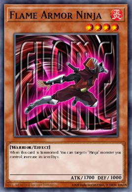 Ninja de la Armadura Llameante ORCS-013