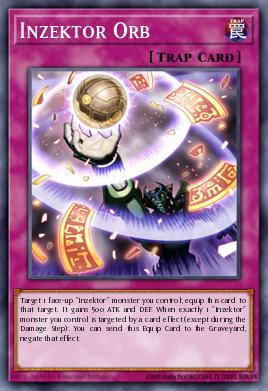 Orbe Inzektor ORCS-070, carta de Yu-Gi-Oh! de Order of Chaos