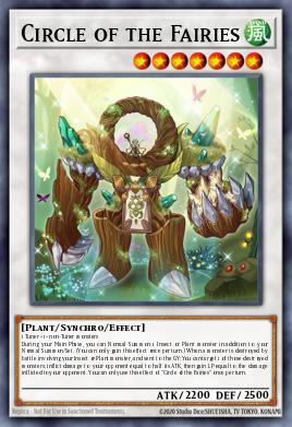Círculo de las Hadas PHHY-042, carta de Yu-Gi-Oh! de Photon Hypernova