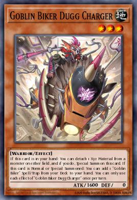 Dugg de Choque Moto Goblin PHNI-008, carta de Yu-Gi-Oh! de Phantom Nightmare