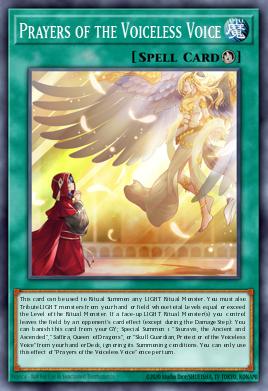 Oraciones de la Voz Muda PHNI-066, carta de Yu-Gi-Oh! de Phantom Nightmare