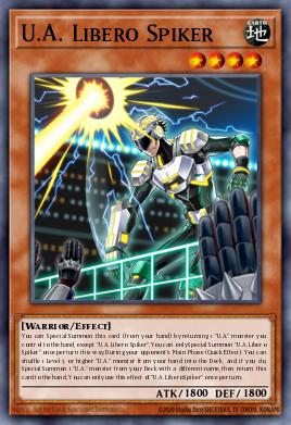 U.A. Rematador Líbero PHRA-018, carta de Yu-Gi-Oh! de Phantom Rage