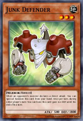 Defensor de Basura PHSW-097, carta de Yu-Gi-Oh! de Photon Shockwave