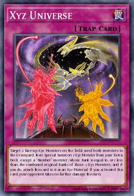 Universo Xyz PRIO-078, carta de Yu-Gi-Oh! de Primal Origin