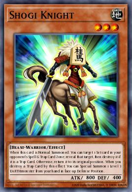 Caballero Shogi PRIO-094, carta de Yu-Gi-Oh! de Primal Origin