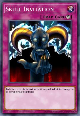 Invitación del Cráneo PSV-056, carta de Yu-Gi-Oh! de Pharaoh's Servant
