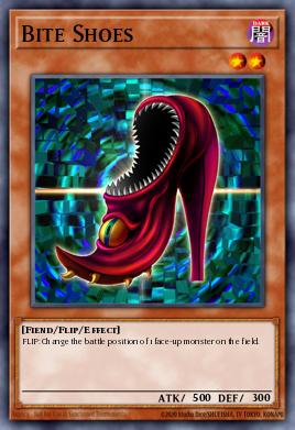 Zapatos del Mordisco PSV-080, carta de Yu-Gi-Oh! de Pharaoh's Servant