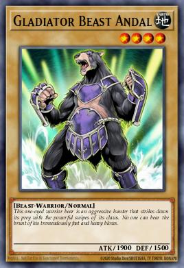 Bestia Gladiador Andal PTDN-001