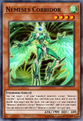 Némeses Corredor RA03-025, carta de Yu-Gi-Oh! de Quarter Century Bonanza
