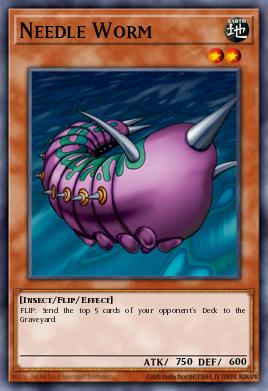 Gusano Aguja RA04-112, carta de Yu-Gi-Oh! de Quarter Century Stampede