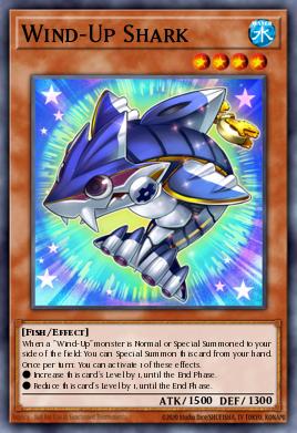 Tiburón de Cuerda RA04-180, carta de Yu-Gi-Oh! de Quarter Century Stampede