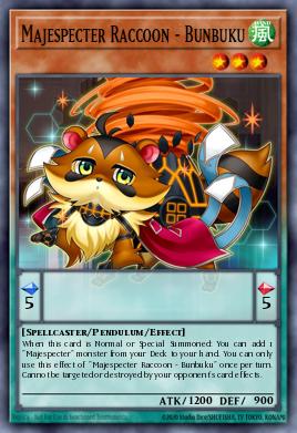 Mapache Majespectro - Bunbuku RA04-259