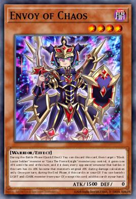 Enviado del Caos RATE-025, carta de Yu-Gi-Oh! de Raging Tempest