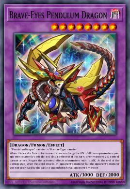 Dragón de Péndulo de Ojos Valientes RATE-039