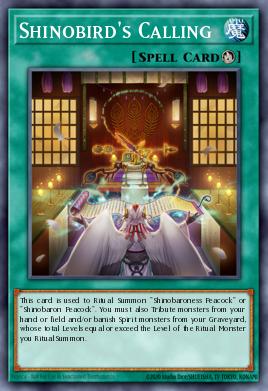 Llamado del Shinobird RATE-060