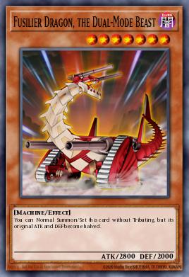 Dragón Fusilero, la Bestia de Modo Dual RDS-031
