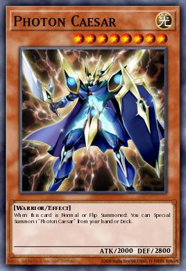 César Fotónico REDU-004, carta de Yu-Gi-Oh! de Return of the Duelist
