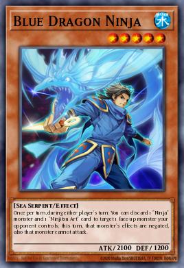 Ninja del Dragón Azul REDU-083