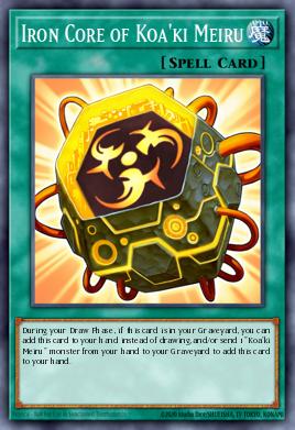Núcleo de Hierro de Koa'ki Meiru RGBT-055