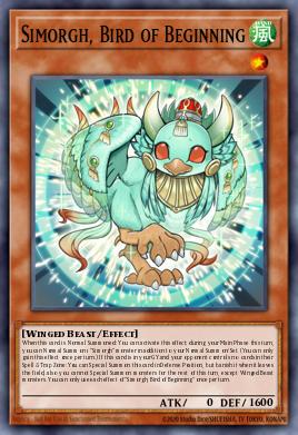 Simorgh, Ave de Comienzo