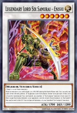 Señor Legendario de Seis Samuráis - Enishi ROTA-040