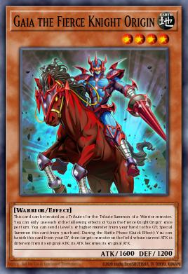 Origen de Gaia el Caballero Feroz ROTD-000