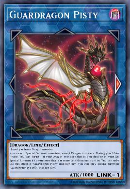 Guardragón Pisty SAST-052, carta de Yu-Gi-Oh! de Savage Strike