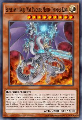 Súper Máquina de Guerra Anti-Kaiju Mecha-Rey-Trueno
