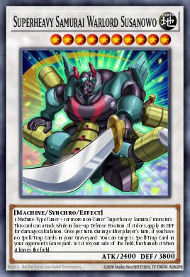 Samurai Superpesado Señor de la Guerra Susanowo SECE-S11