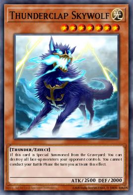 Lobo Celestial Atronador SECE-036