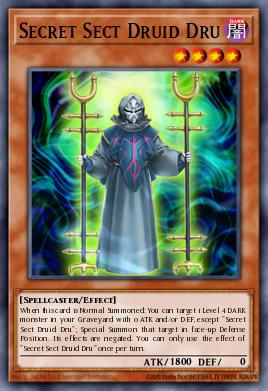 Druida Dru de la Secta Secreta SHSP-009