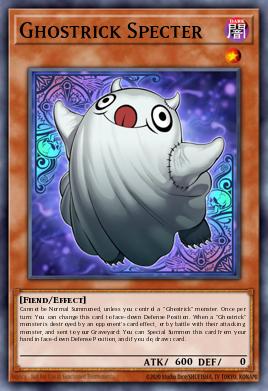 Espectro Fantastruco SHSP-017, carta de Yu-Gi-Oh! de Shadow Specters