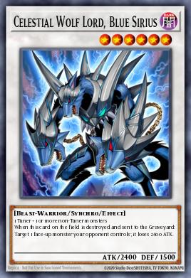 Sirius Azul, Señor de Lobos Celestiales SHSP-090